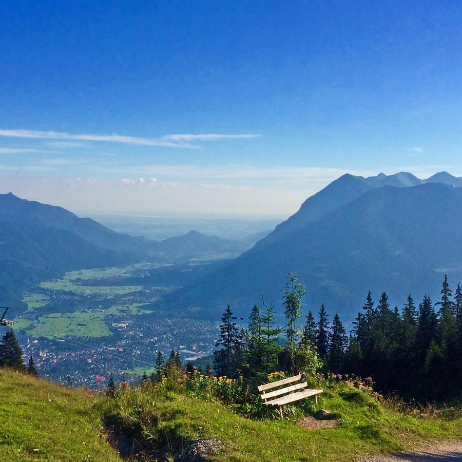 Ferienwohnung Am Kurpark -Wohnung 2,90Qm- Garmisch-Partenkirchen Ngoại thất bức ảnh