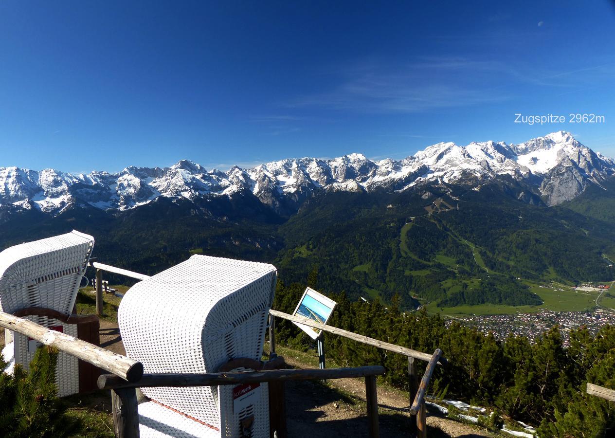Ferienwohnung Am Kurpark -Wohnung 2,90Qm- Garmisch-Partenkirchen Ngoại thất bức ảnh